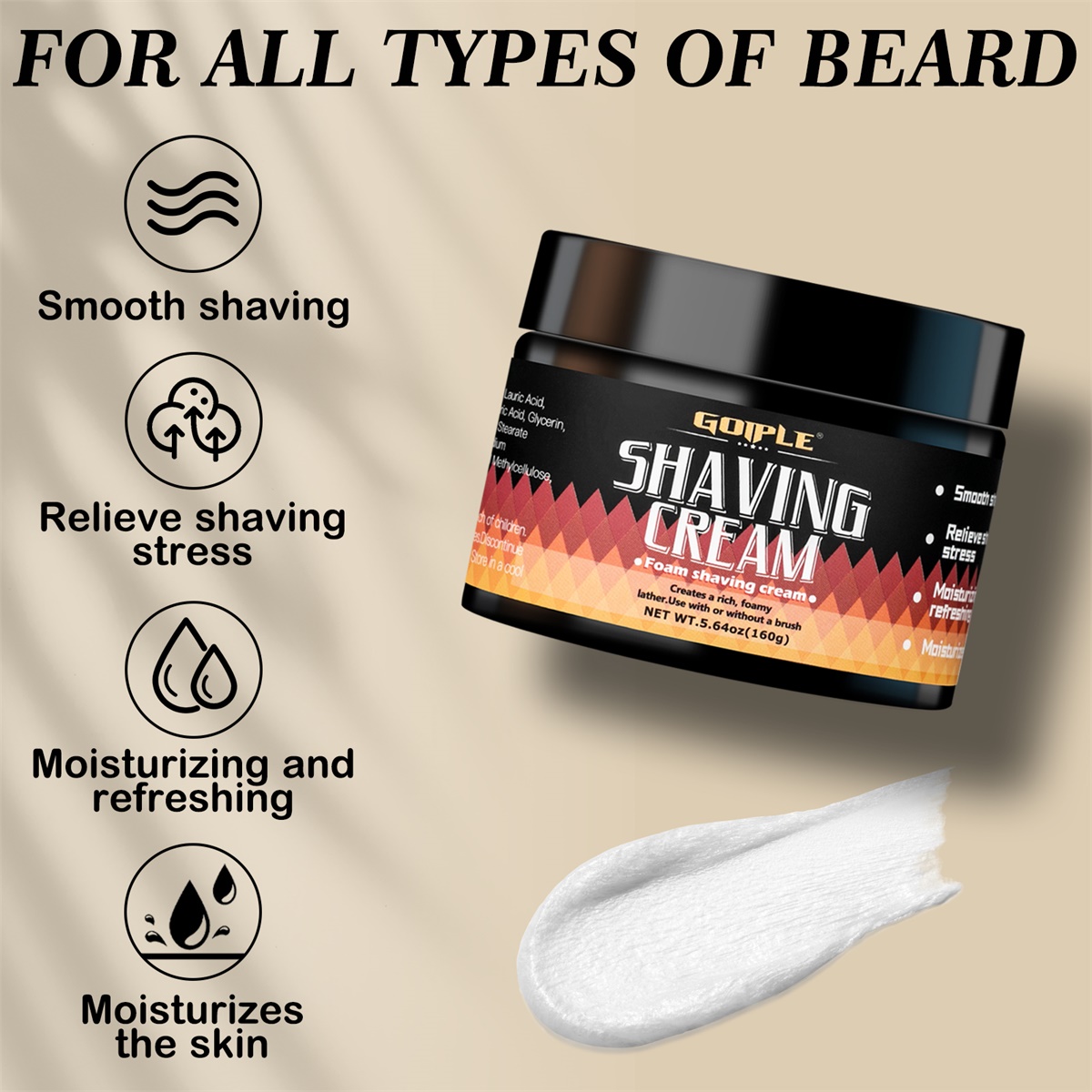 Kit de Creme para Barba para H - Shaving Brush Set avaliação e preço