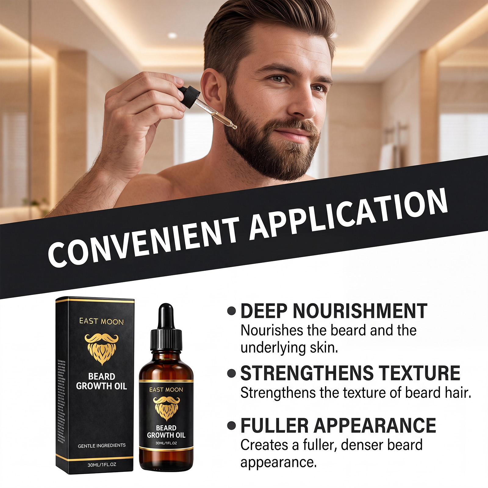 Óleo para Barba com Aroma 100% - Men'S Grooming Products avaliação e preço
