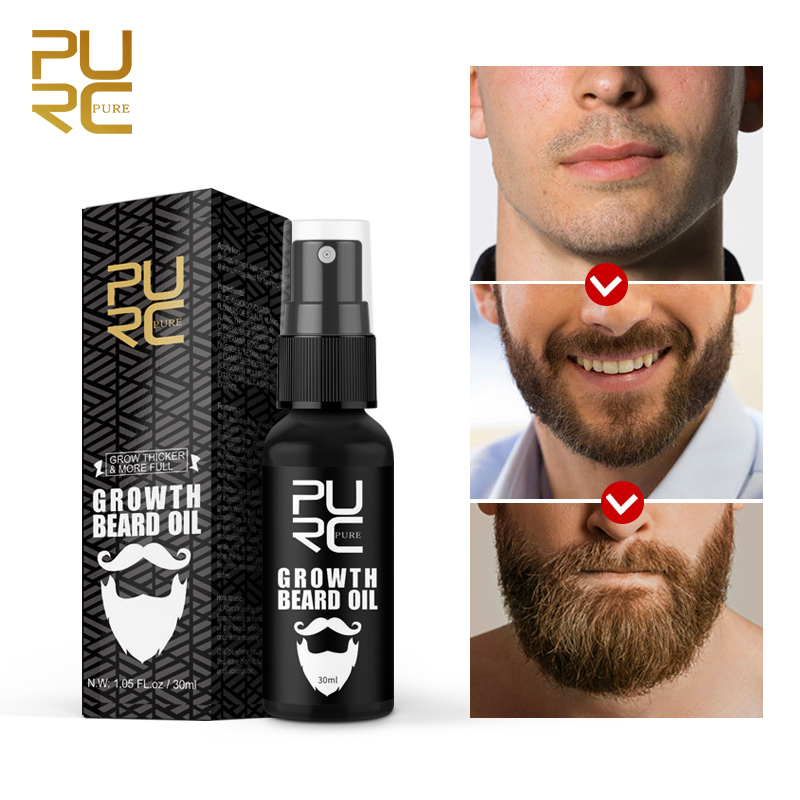 Purc óleo de crescimento de ba - Mens Grooming Treatment avaliação e preço